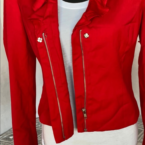 Signature by Larry Levine red blazer size 4 - Picture 3 of 8